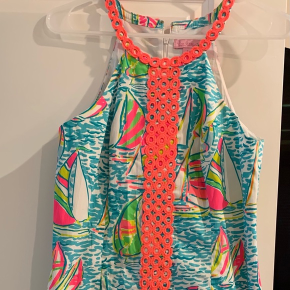 Lilly Sailboat Dress EUC - Picture 1 of 5